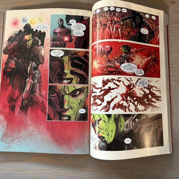 Infinity Wars Marvel Graphic Novel Hardcover Gerry Duggan Mike Deodato Jr 2019 - Picture 6 of 6